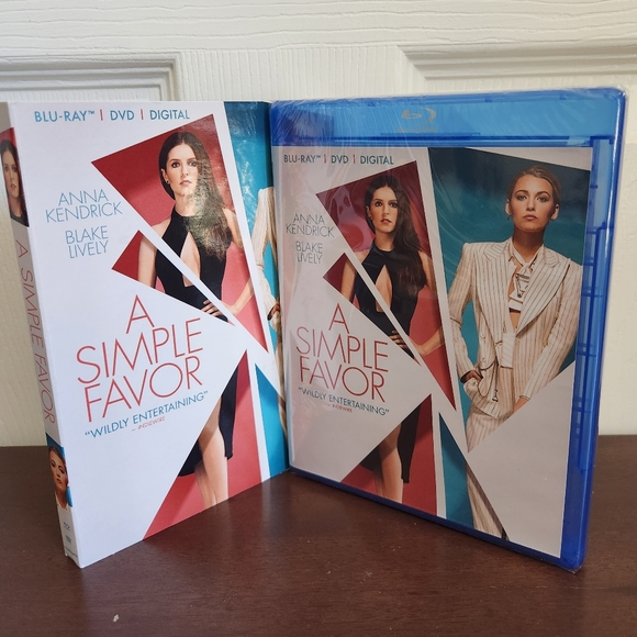 2/$10 A Simple Favor Blu-Ray and DVD NWT 📀 - Picture 3 of 3
